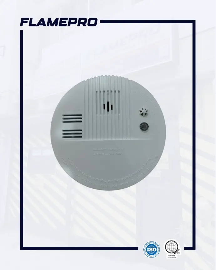 Battery Operated Smoke Detector 9v