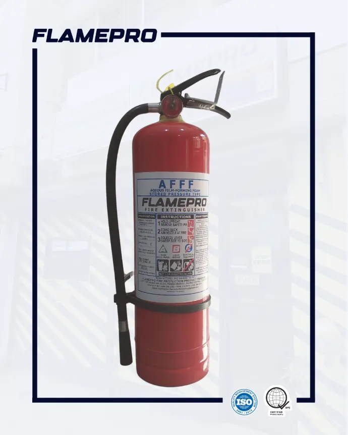 Dry Chemical Red Fire Extinguisher 