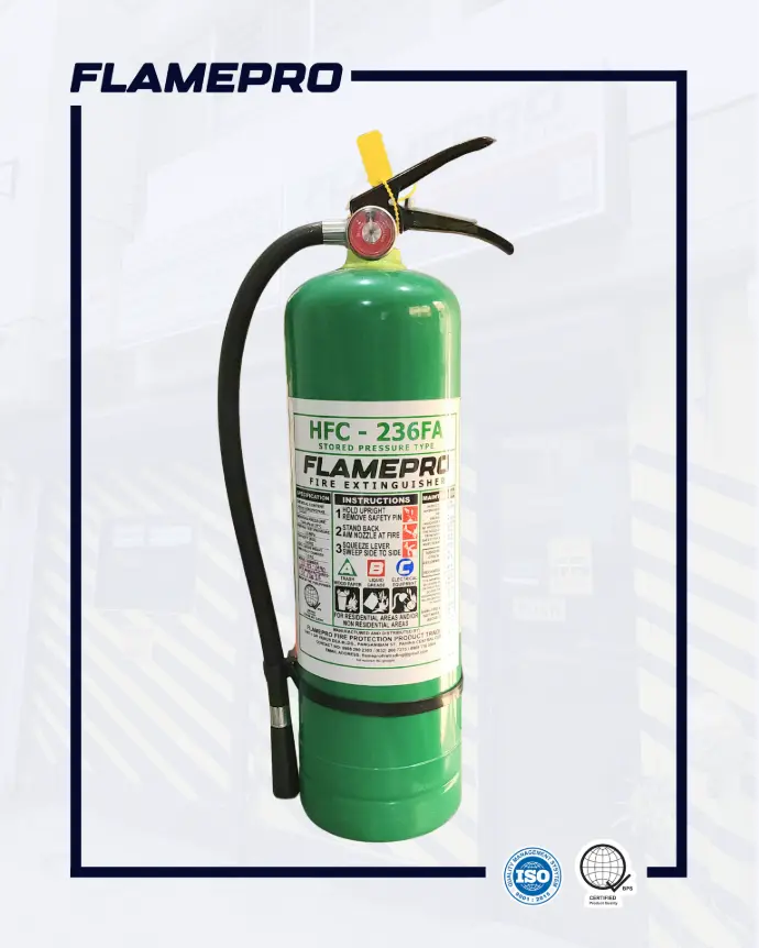 HFC236FA Green Fire Extinguisher