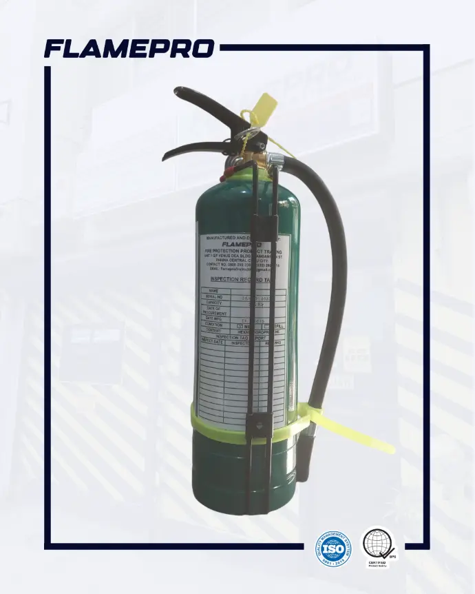 HFC236FA Green Fire Extinguisher 2.5kg