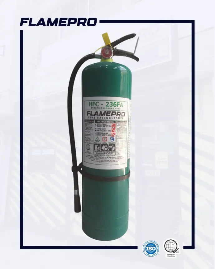 HFC236FA Green Fire Extinguisher 