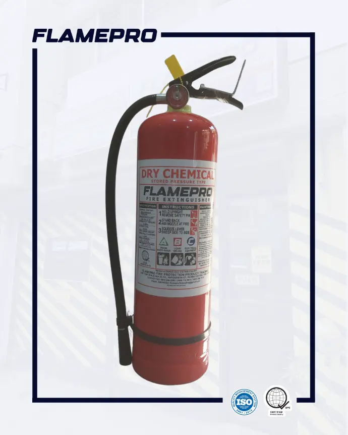 Dry Chemical Red Fire Extinguisher 5Kg
