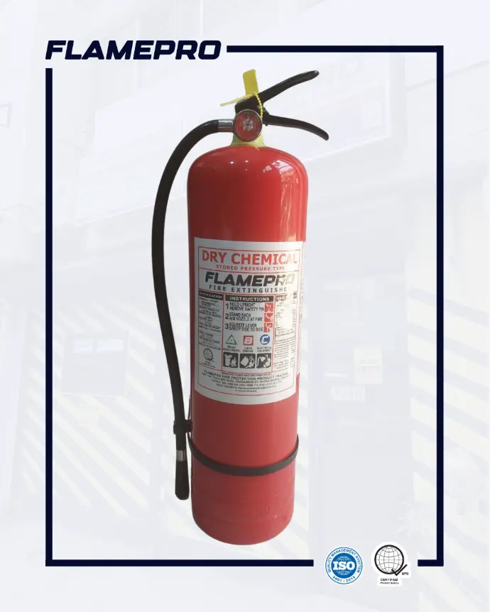 Dry Chemical Red Fire Extinguisher 5Kg