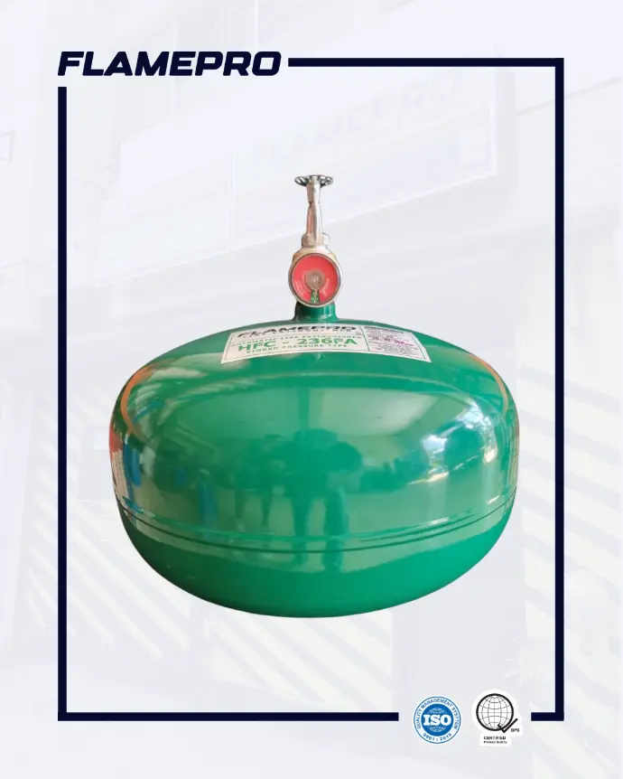HFC236FA Green Fire Extinguisher Ceiling Type