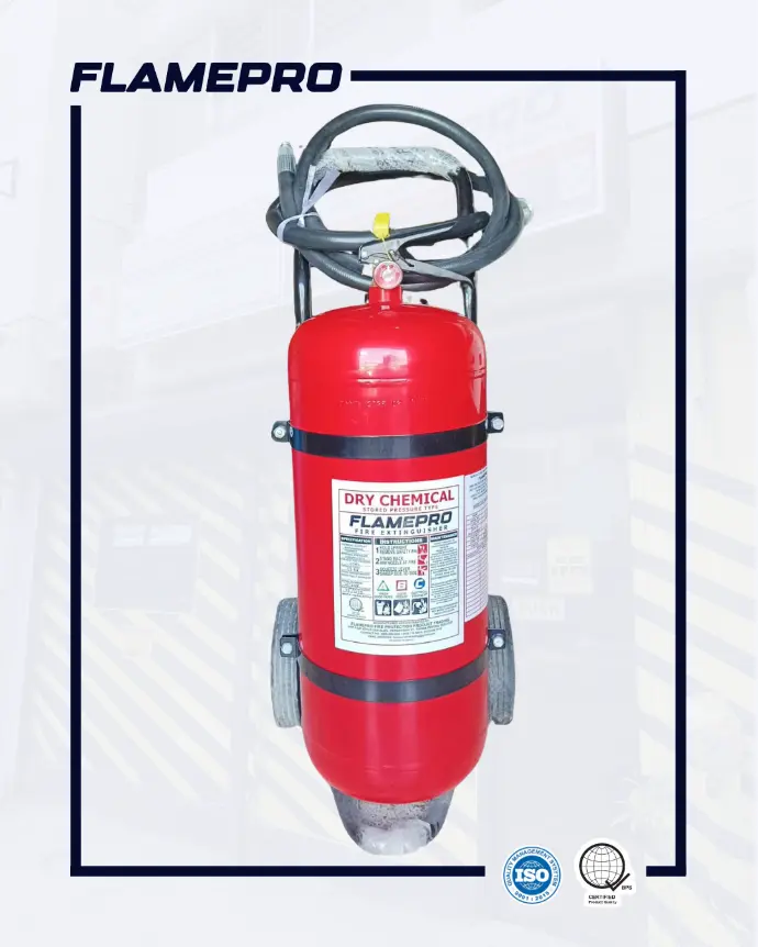 Dry Chemical Red Fire Extinguisher 25Kg