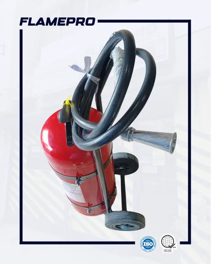 Dry Chemical Red Fire Extinguisher 25Kg