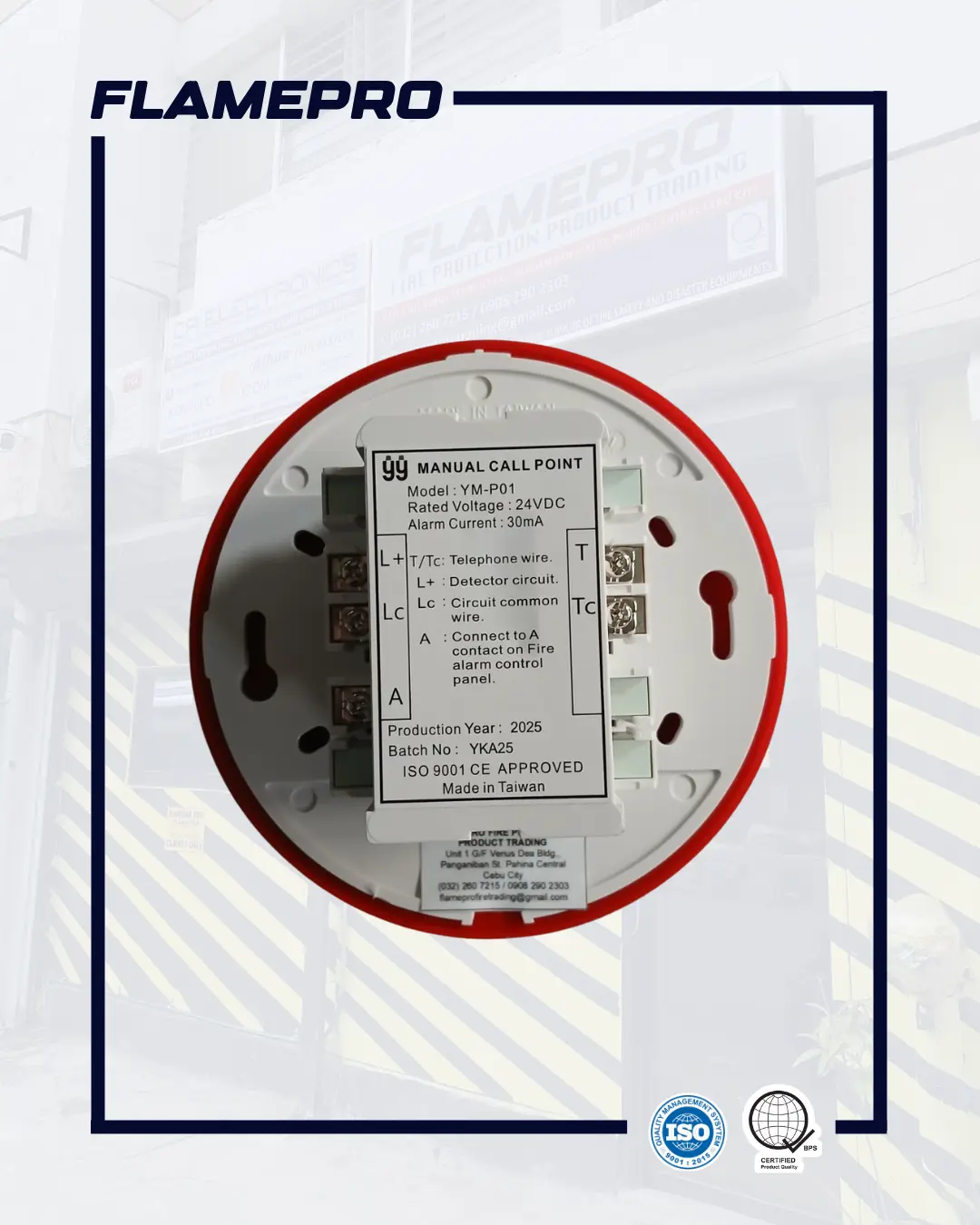 Tyy Fire Alarm Manual Callpoint